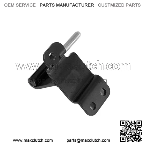 Polaris Ranger Hinge, Lower, Left Side, Matte Black,  OEM Part 1018772-458, Qty 1 - Image 2