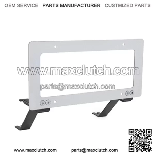 Tesla license plate frame model 3 #silver