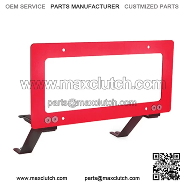 Tesla license plate frame model Y #red