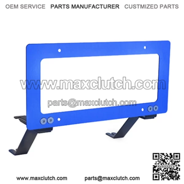 Tesla license plate frame model Y #blue