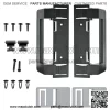 RV Refrigerator Door Replacement Upgrade 2 Sets