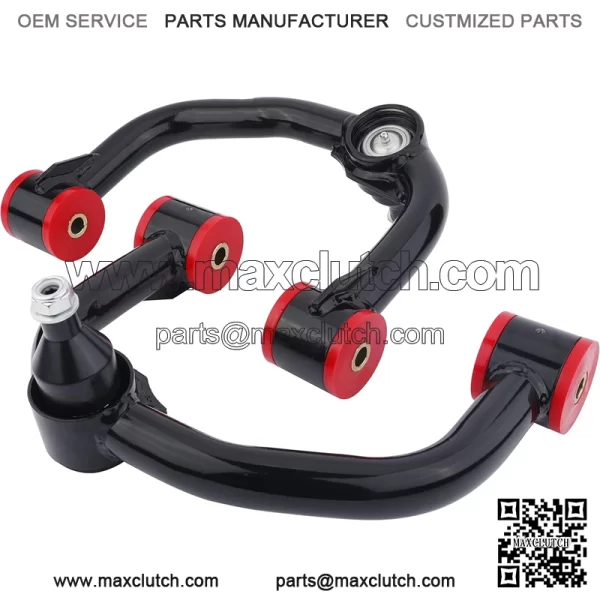 Replacement Upper Control Arm Suspension Kit - 0-2" Lift Alignment - Compatible with Ford Vehicles - 2004-2020 F-150 - Black Tubular Left and Right Control Arms