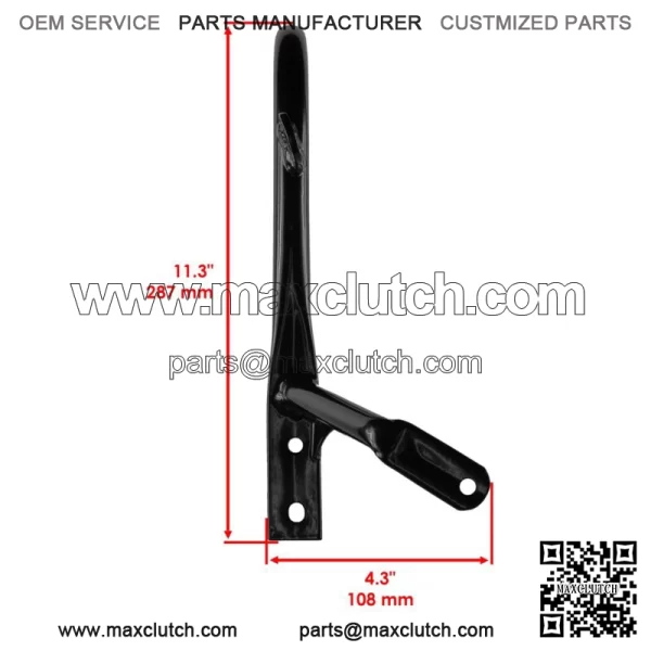 Rear Carrier Grab Bar For Yamaha Raptor 700 YFM700 SE 2008-2012 1S3-2845R-31-00 (For: Yamaha Raptor 700) - Image 3