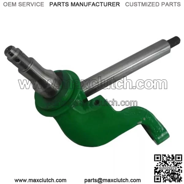 Front knuckle assembly, left side