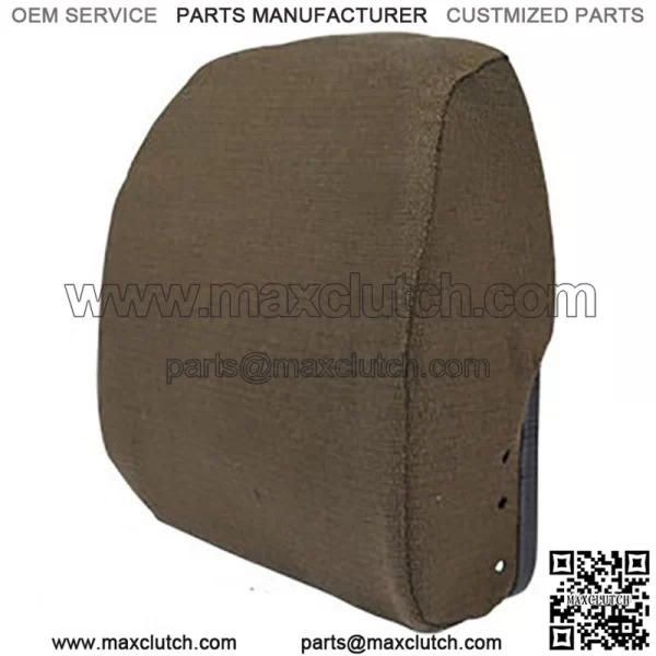 Seat back hydraulic or mechanical, brown fabric, fits John Deere 9400 7700 423