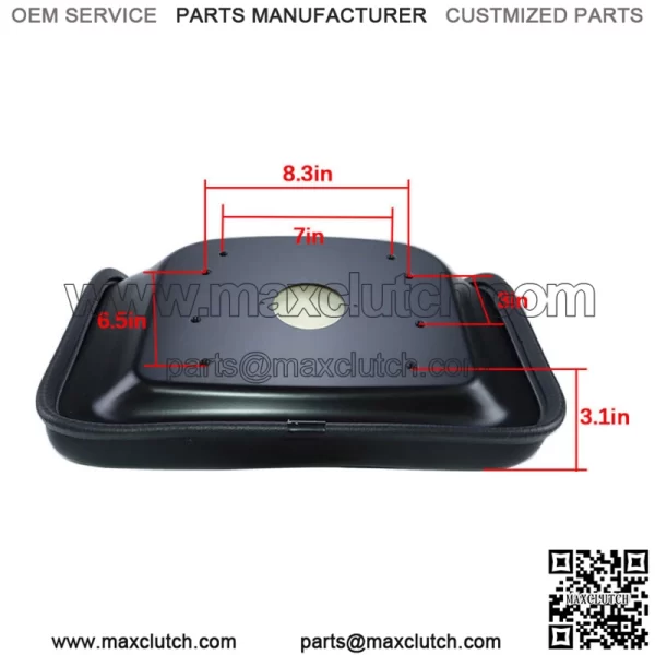 The LMS2002 lawn mower seat fits low back lawn mowers, tractors and carts - Image 3