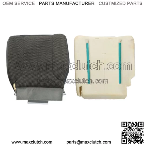 Dark Gray Driver Bottom Seat Cover+Foam Cushion For 2002-05 Dodge Ram 1500 2500