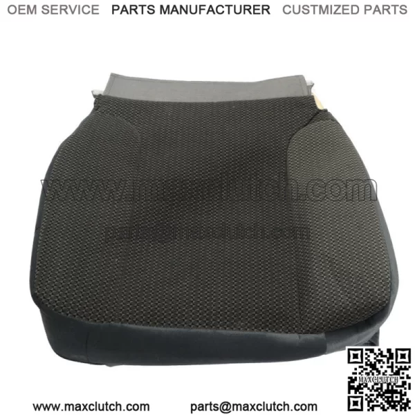 Dark Gray Driver Bottom Seat Cover+Foam Cushion For 2002-05 Dodge Ram 1500 2500 - Image 2