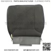 Dark Gray Driver Bottom Seat Cover+Foam Cushion For 2002-05 Dodge Ram 1500 2500 - Image 5