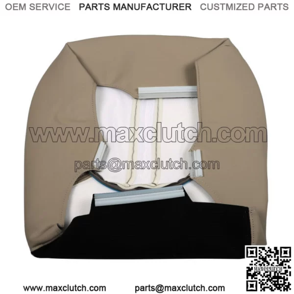 Driver Bottom Seat Cover Eddie Bauer Leather Tan For 1997-2002 Ford Expedition - Image 5
