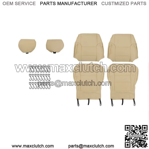 For Toyota 4Runner 1996-2002 Seat Cover Front Passenger Driver Bottom Top Beige