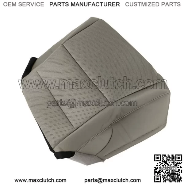For 2013-16 17 Honda Accord Driver Side Bottom Seat Cover Perforated Leather - Image 4