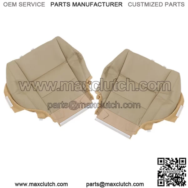 Fit For 2008-2012 Honda Accord Driver & Passenger Bottom Top Leather Seat Cover - Image 5