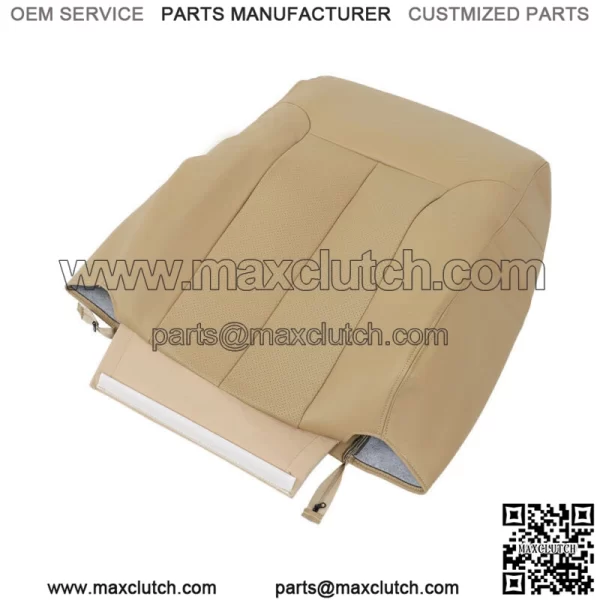 Driver Passenger Perforated Leather Seat Cover  For Ford F150 Lariat 2009-2014 - Image 2