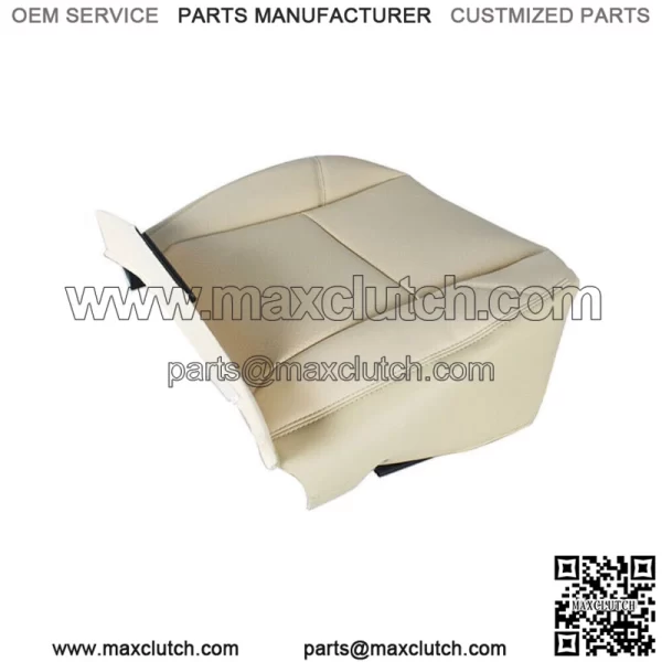 Driver Side Bottom  Leatherette Seat Cover Tan For 2007-2014 Cadillac Escalade
