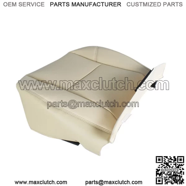 Driver Side Bottom  Leatherette Seat Cover Tan For 2007-2014 Cadillac Escalade - Image 5