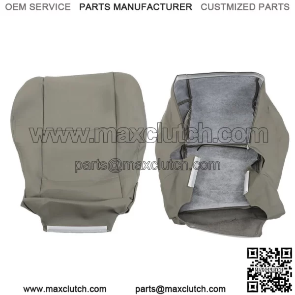 Leather Seat Cover Driver&Passenger Bottom Lean For 2000-2007 Toyota Sequoia - Image 4