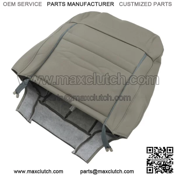 Replacement Driver Top+Bottom Seat Cover For 2007-2015 Ford Expedition Leather - Image 5