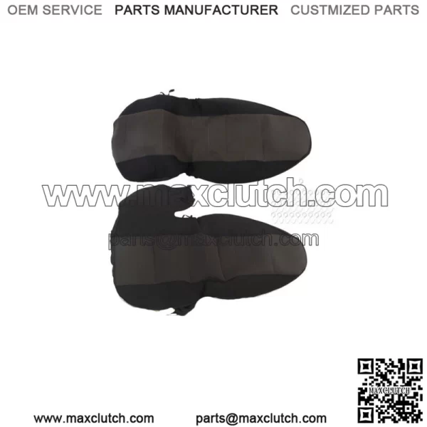 Car Seat Covers Black/Charcoal Center For 1998-2003 Ford Ranger 60/40 High Back