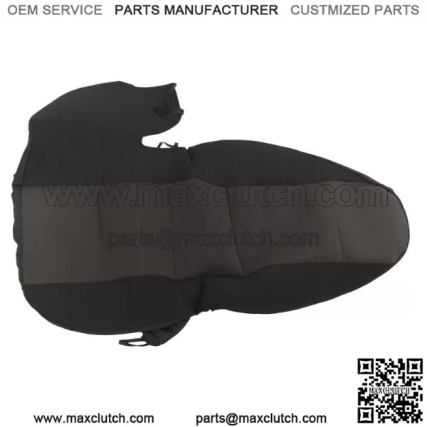 Car Seat Covers Black/Charcoal Center For 1998-2003 Ford Ranger 60/40 High Back - Image 5