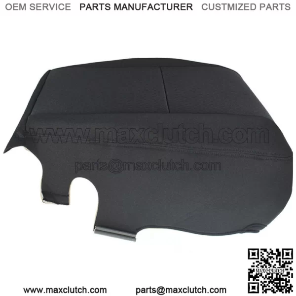 For Chevy 2007-2014 Silverado 1500 2500HD 3500HD Blcak Bottom Cloth Seat Cover - Image 3