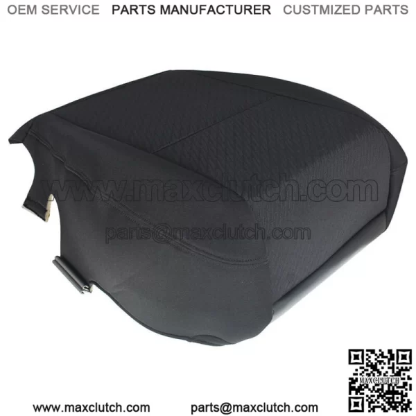 For Chevy 2007-2014 Silverado 1500 2500HD 3500HD Blcak Bottom Cloth Seat Cover - Image 5