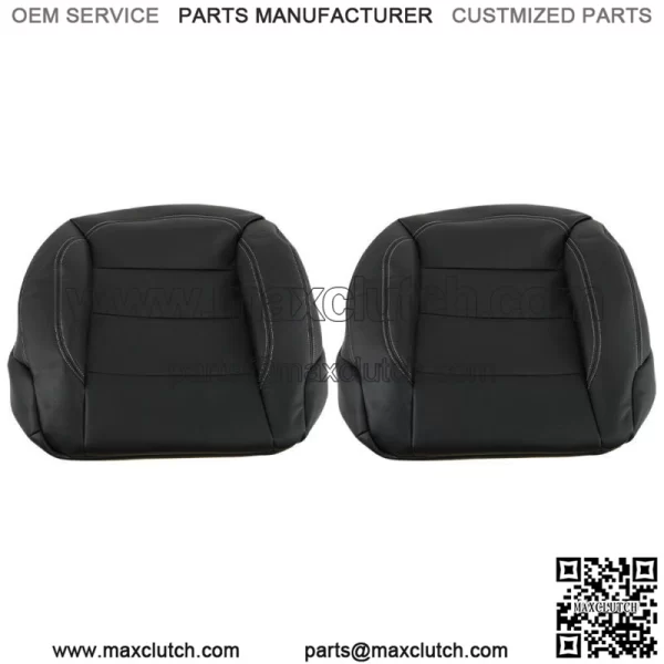 For 2012-15 Mercedes Benz ML350 ML550 Front Seat Cover Black Leather Perforated - Image 4