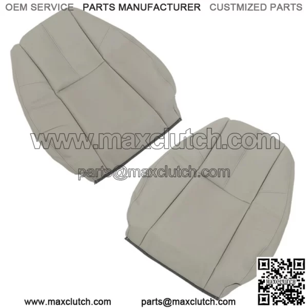 For 2007-2014 Chevy Tahoe GMC Sierra Bottom Driver&Passenger Leather Seat Cover - Image 4