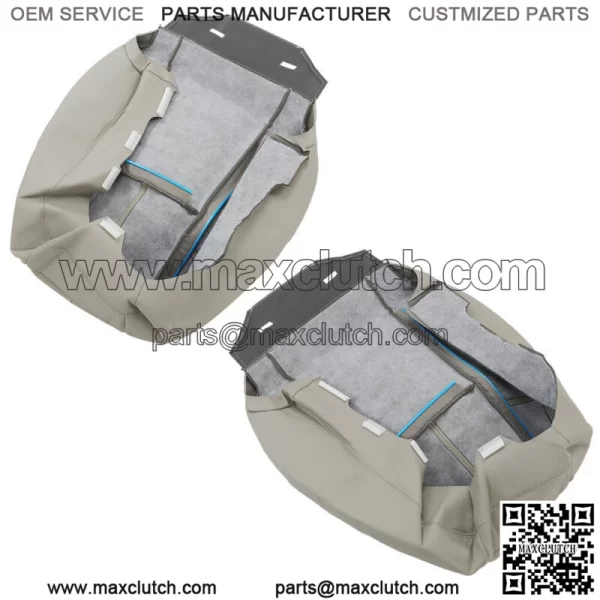 For 2007-2014 Chevy Tahoe GMC Sierra Bottom Driver&Passenger Leather Seat Cover - Image 5