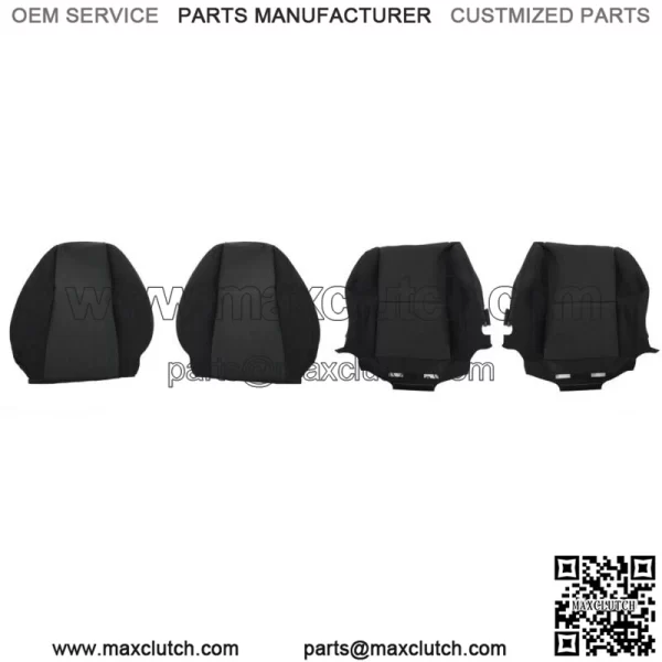 Seat Cover Bottom Top For 2007-14 Chevy Silverado 1500 2500HD 3500HD Left Right