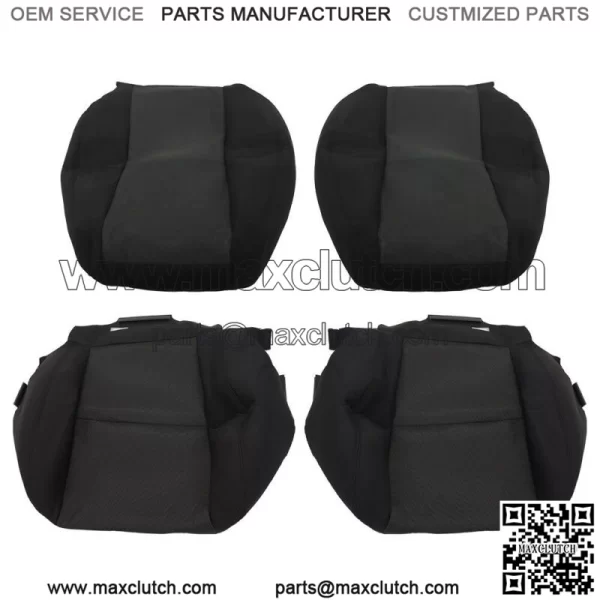 Seat Cover Bottom Top For 2007-14 Chevy Silverado 1500 2500HD 3500HD Left Right - Image 4