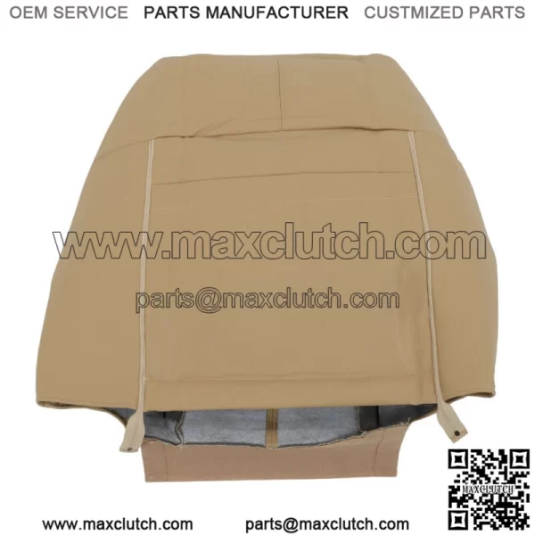 Front Left Right Seat Covers For 2011-2016 Ford F250 F350 F450 F550 Lariat Tan - Image 2
