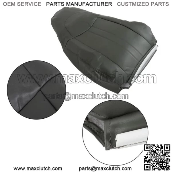 For 2003-2013 2014 Chevy Express 1500 2500 Van Seat Cover Both Side Dark Gray - Image 5