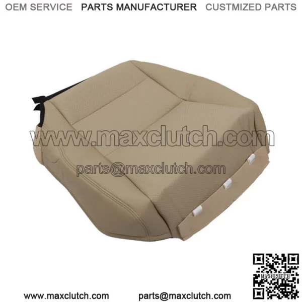 Driver Side Bottom Seat Cover Perforated Leather Tan For 2013-16 17 Honda Accord