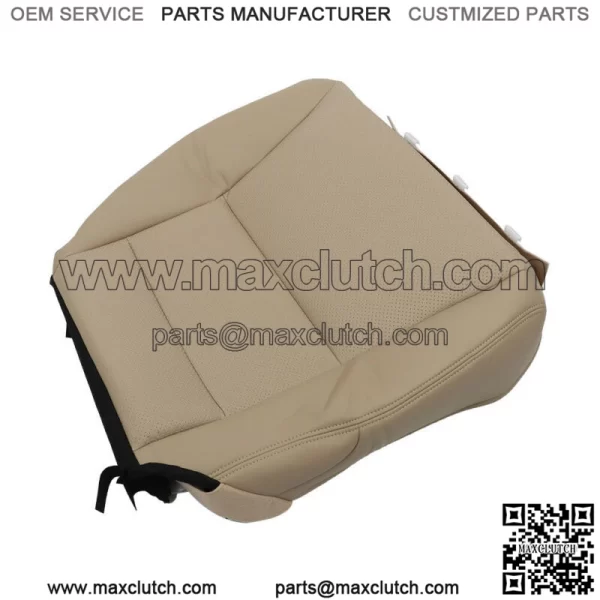 Driver Side Bottom Seat Cover Perforated Leather Tan For 2013-16 17 Honda Accord - Image 3