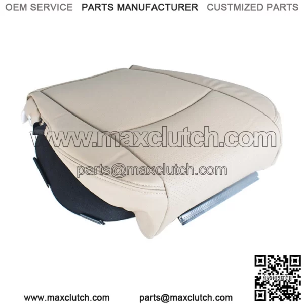 Leatherette Seat Cover Driver Bottom Tan For 2009-12 Dodge Ram 1500 2500 ST SLT - Image 3