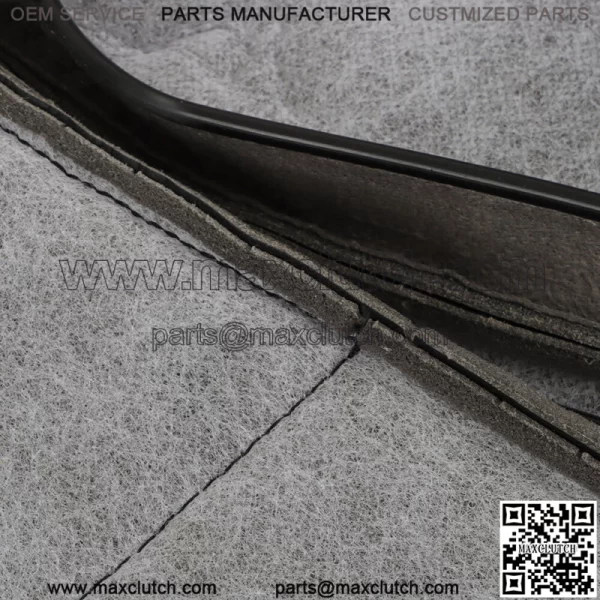 Front Driver Bottom Seat Cover For 2015-2021 Mercedes Benz C300 Black Leather - Image 2