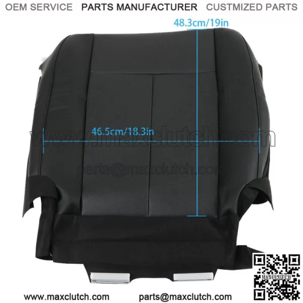 For 2007-2014 Ford Expedition Front Left Bottom Replacement Leather Seat Cover - Image 3