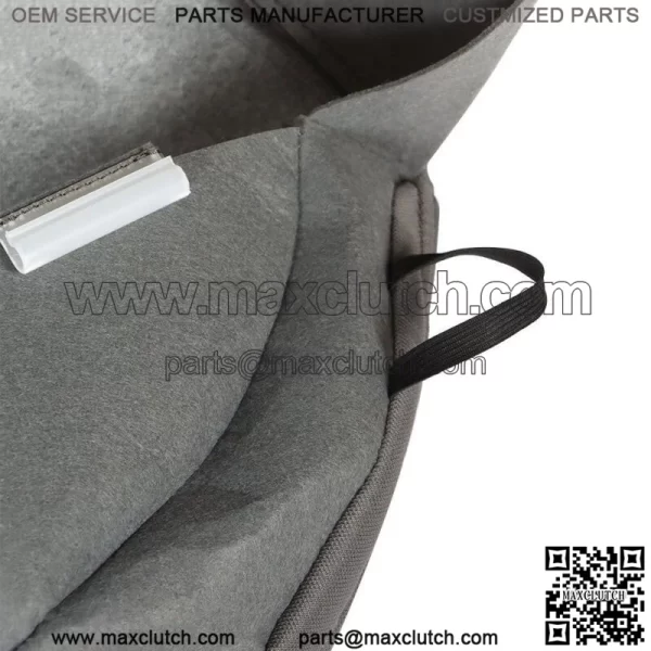 For Ford F150 2004-2008 Driver Side Gray Cloth Bottom Replacement Seat Cover AS - Image 2