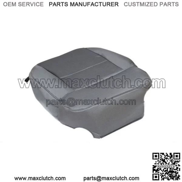 For Ford F150 2004-2008 Driver Side Gray Cloth Bottom Replacement Seat Cover AS - Image 3
