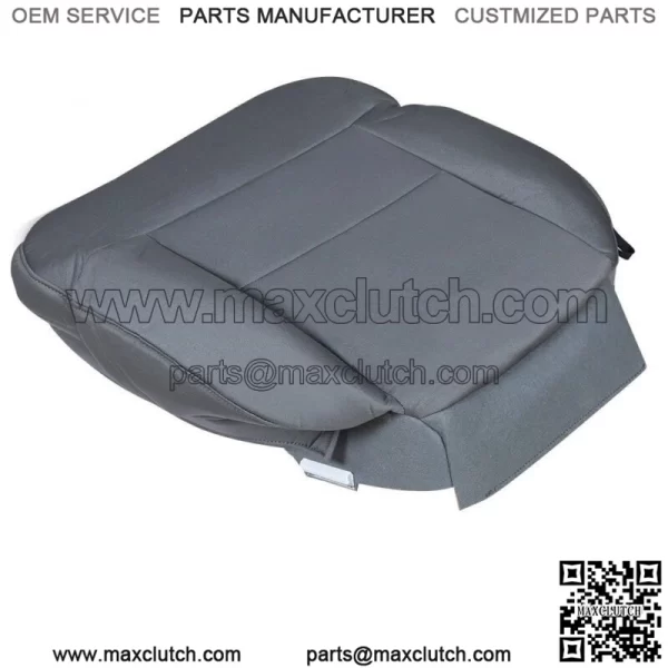 For Ford F150 2004-2008 Driver Side Gray Cloth Bottom Replacement Seat Cover AS - Image 4