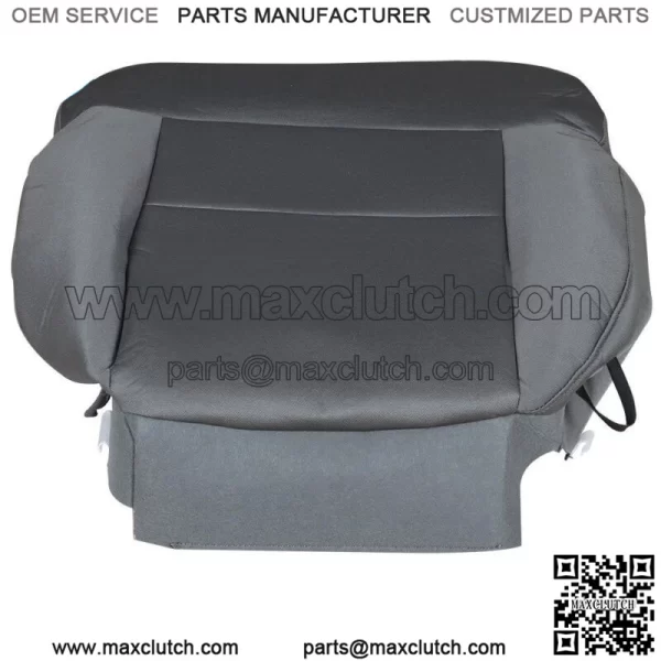 For Ford F150 2004-2008 Driver Side Gray Cloth Bottom Replacement Seat Cover AS - Image 5