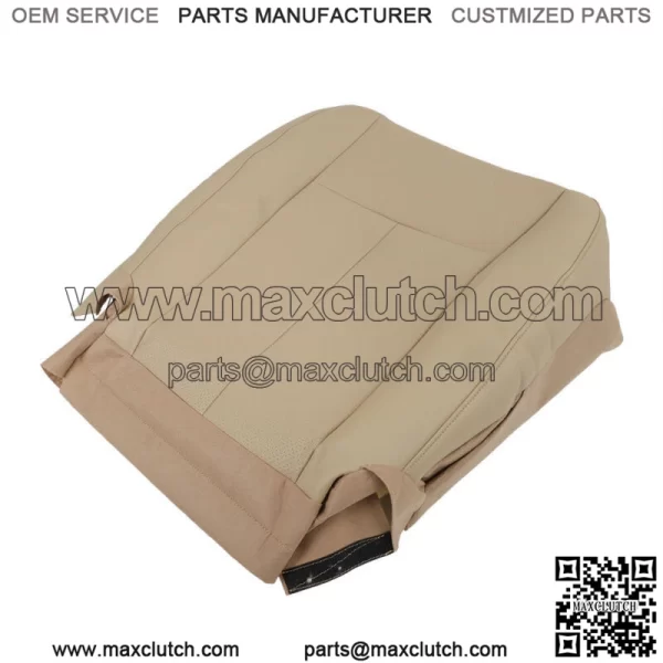 For 07-14 Ford Expedition Driver Bottom Perforated Leather Seat Cover - Image 4
