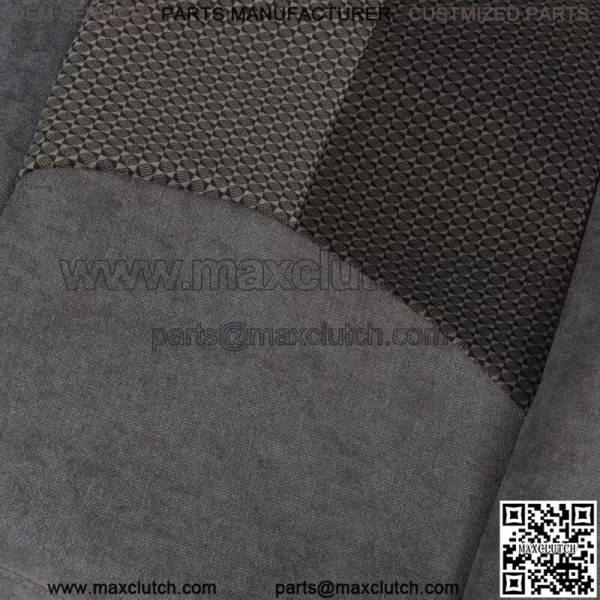 For 03-06 Chevy Silverado LS Z71 Left Driver Bottom Seat Cover Cloth Dark Gray - Image 2
