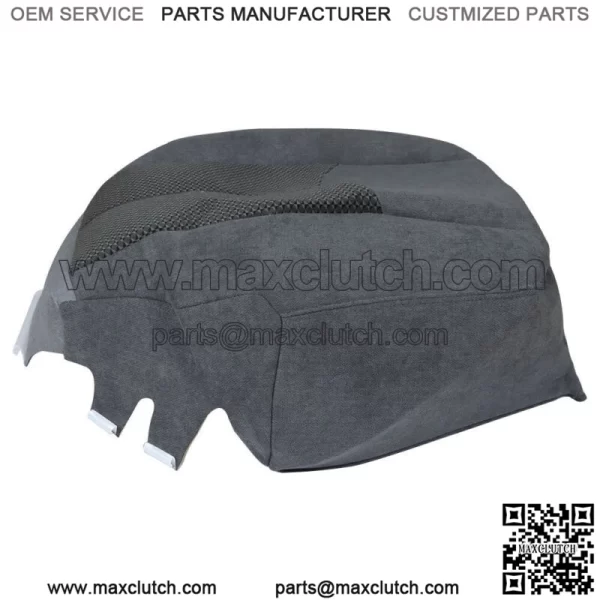 For 03-06 Chevy Silverado LS Z71 Left Driver Bottom Seat Cover Cloth Dark Gray - Image 5
