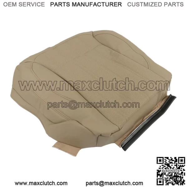 For 2013-2015 2016 Mercedes Benz GL350 GL450 Front Driver Seat Cover Tan Leather - Image 5