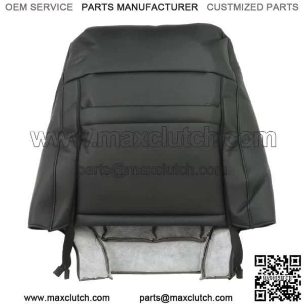 Driver Perforated Leather Seat Cover For 2007-2014 Ford Expedition Bottom & Top - Image 5