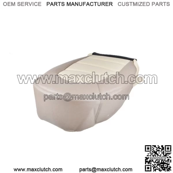 Driver Bottom Leatherette Seat Cover 2 Tone Beige For Ford Explorer 02 03 04 05