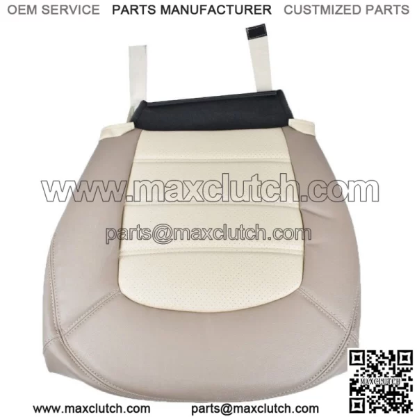 Driver Bottom Leatherette Seat Cover 2 Tone Beige For Ford Explorer 02 03 04 05 - Image 5