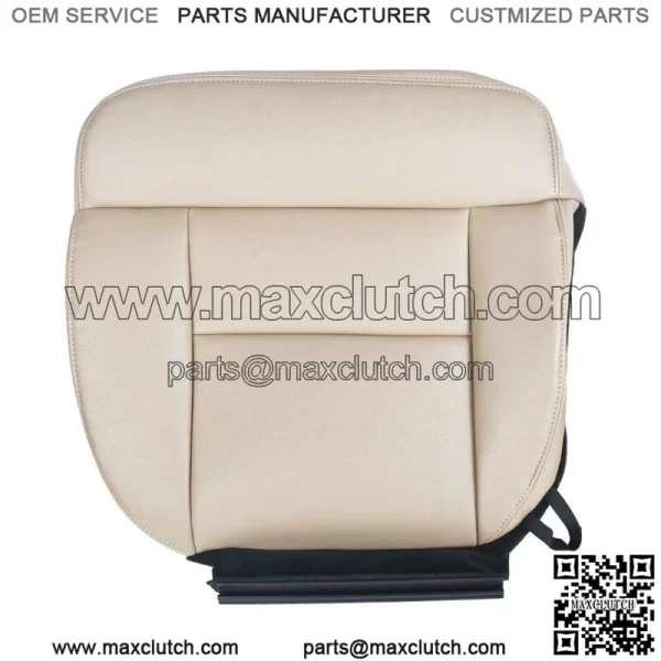 Driver Bottom Side Leatherette Seat Cover Tan For 05-08 Ford F150 Lariat FX4 STX - Image 3